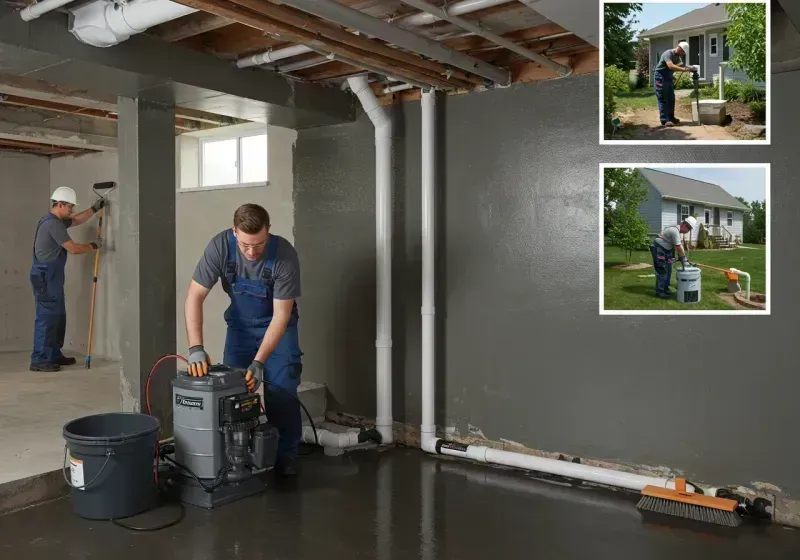 Basement Waterproofing and Flood Prevention process in Plattsmouth, NE